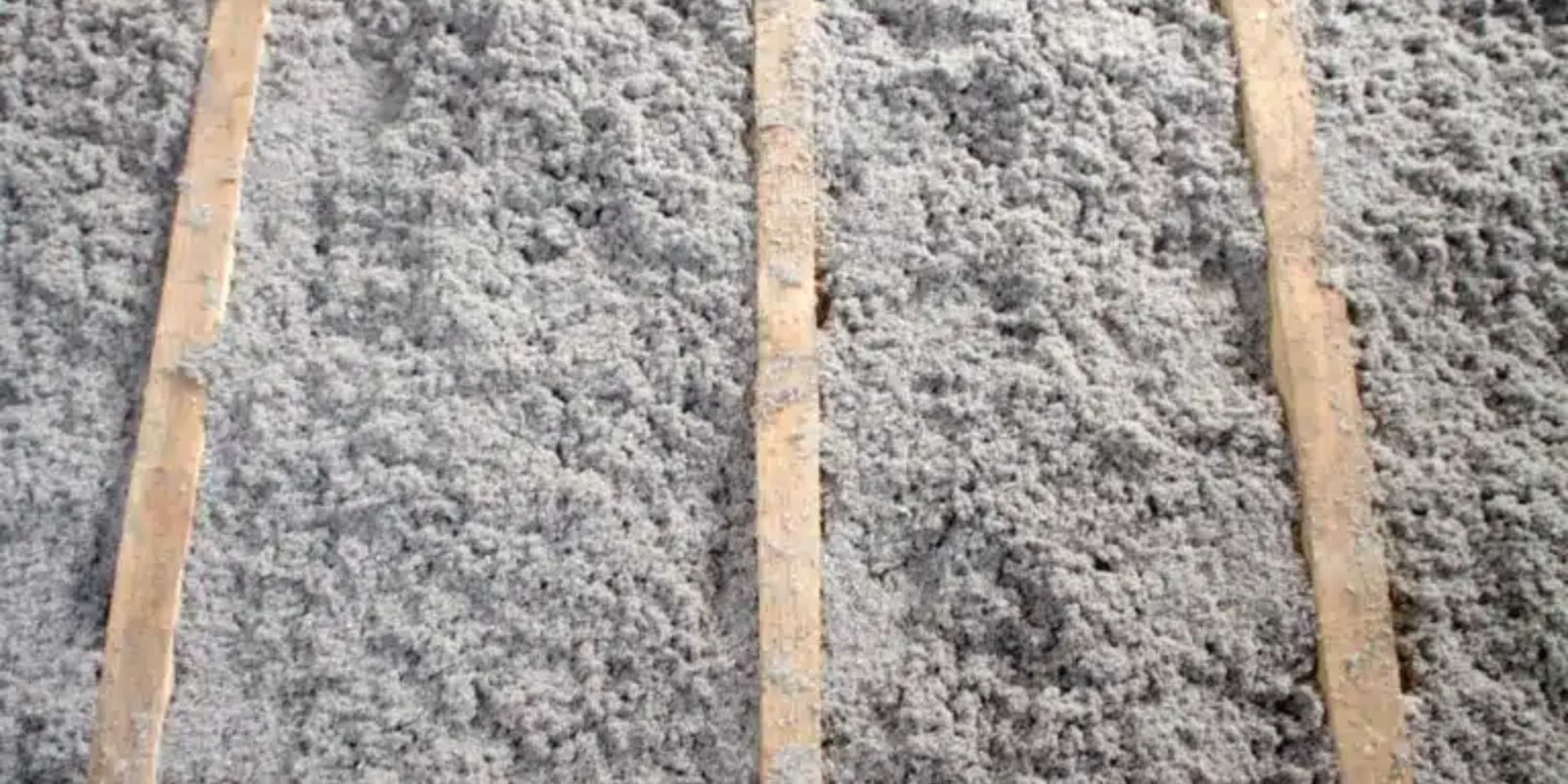 papiervlokken ecologische isolatie